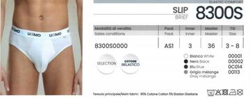 ART. 8300- slip uomo bielastico 8300 - Fratelli Parenti